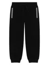 Dolce & Gabbana Logo-print Jersey Track Pants In Black