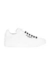 Dolce & Gabbana Logo-print Lace-up Sneakers In White