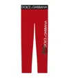 Dolce & Gabbana Logo Print Leggings