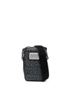 Dolce & Gabbana Logo-print Messenger Bag In Grey
