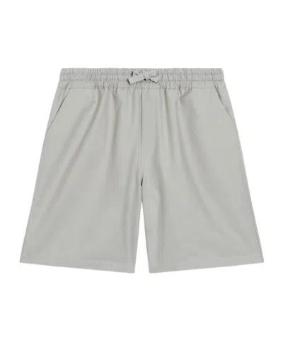Dolce & Gabbana Kids' Logo Print Shorts In Gray