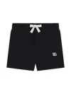Dolce & Gabbana Logo-print Shorts In Blue