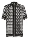 Dolce & Gabbana Personalized Wardrobe Shirt With Chest Pocket In Black