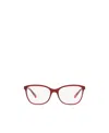 Dolce & Gabbana Logo-print Square-frame Glasses In White