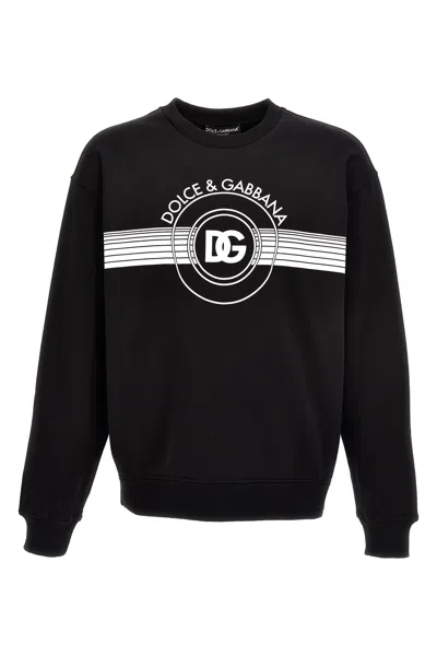 DOLCE & GABBANA LOGO PRINT SWEATSHIRT