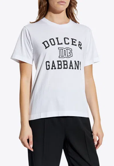 DOLCE & GABBANA LOGO PRINT T-SHIRT