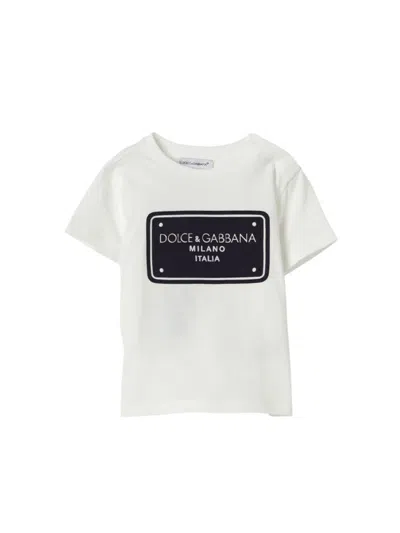 Dolce & Gabbana Logo-print T-shirt In White