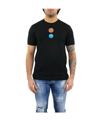 Dolce & Gabbana Logo-print T-shirt In Black