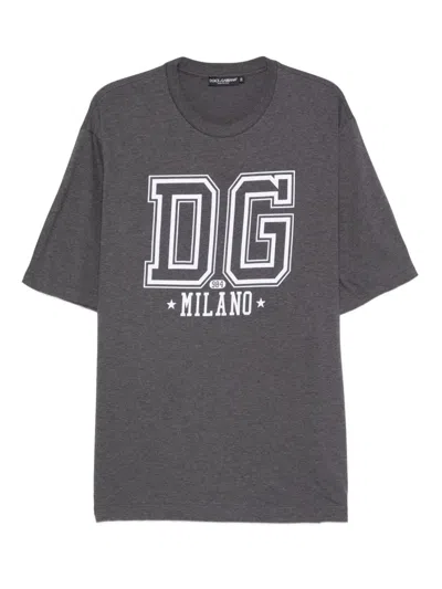 Dolce & Gabbana T-shirt In Gray