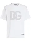 Dolce & Gabbana White Dg Logo T-shirt In White