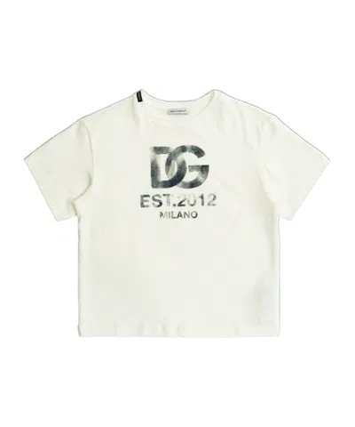 Dolce & Gabbana Logo-print T-shirt In White
