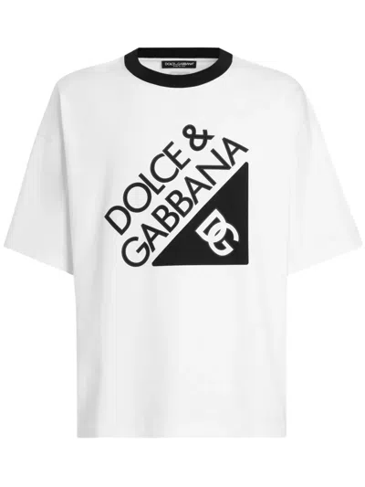 DOLCE & GABBANA LOGO-PRINT T-SHIRT