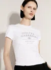 DOLCE & GABBANA LOGO PRINT T-SHIRT