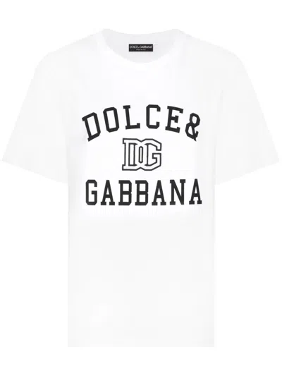 DOLCE & GABBANA LOGO-PRINT T-SHIRT