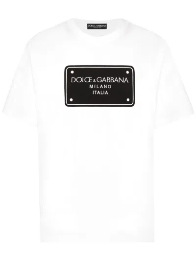 DOLCE & GABBANA LOGO-PRINT T-SHIRT