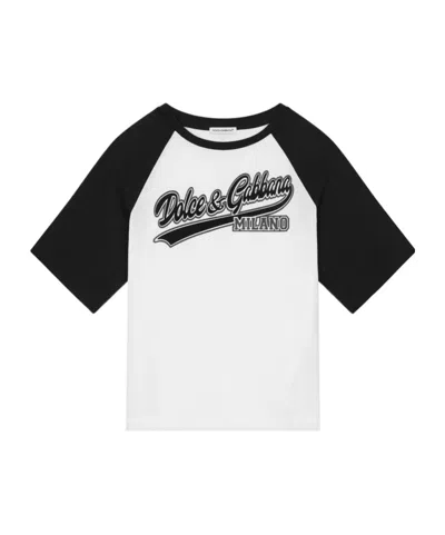 Dolce & Gabbana Logo-print T-shirt In White