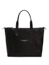 Dolce & Gabbana Logo-print Tote Bag In Black