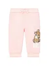 Dolce & Gabbana Logo-print Track Pants In Pink