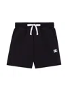 Dolce & Gabbana Logo-print Track Shorts In Blue