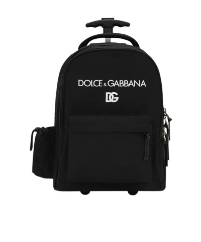 Dolce & Gabbana Logo-print Wheeled Suitcase