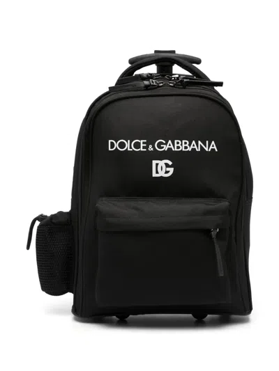 Dolce & Gabbana Kids' Trolley In Black
