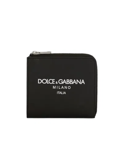DOLCE & GABBANA DOLCE  GABBANA LOGO PRINTED CARD HOLDER