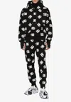 Dolce & Gabbana All-over Logo-print Track Pants In Monochrome