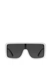 Dolce & Gabbana Logo Rectangle-frame Sunglasses In White