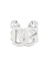 Dolce & Gabbana Dg Logo Ring In Golden