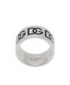 Dolce & Gabbana Logo Ring In White