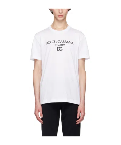 Dolce & Gabbana White Cotton T-shirt