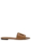 Dolce & Gabbana Woman Sandals Camel Size 5.5 Calfskin