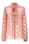 Dolce & Gabbana Pink Front Button Shirt
