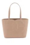 Dolce & Gabbana Small Dg Logo Shopper Bag In Pink