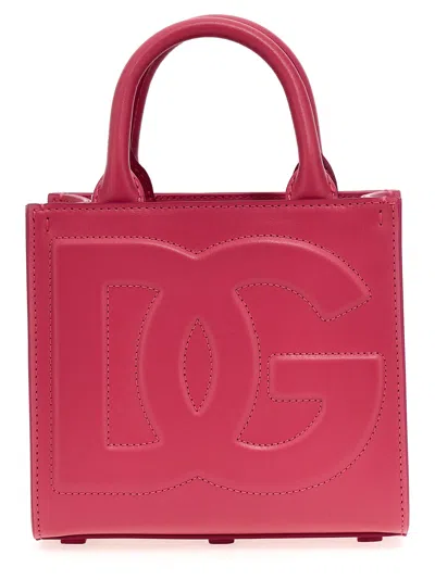 Dolce & Gabbana Logo Shopping Bag In Multicolour