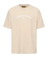 Dolce & Gabbana Logo Short-sleeved T-shirt In 米黄色