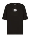 Dolce & Gabbana Dg T-shirt In Black