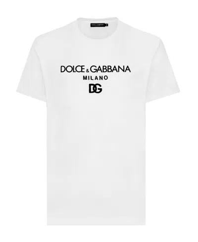 Dolce & Gabbana White Cotton T-shirt