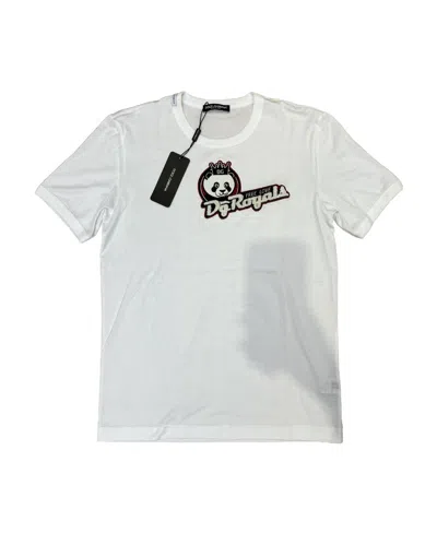 Dolce & Gabbana Logo Short-sleeved T-shirt In White