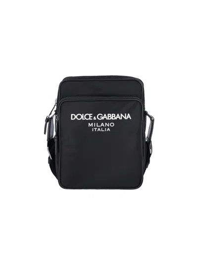 DOLCE & GABBANA LOGO SHOULDER BAG