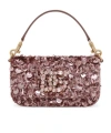 Dolce & Gabbana Sequinned Tote Bag In Pink