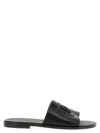 Dolce & Gabbana Sandal With Logo In Gray