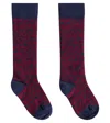 Dolce & Gabbana Logo Socks In Blue