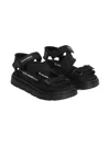 Dolce & Gabbana Logo Strap Sandals In Multi