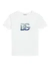 Dolce & Gabbana Logo-studded T-shirt In White