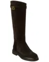 Dolce & Gabbana Dolce  Gabbana Logo Plaque Round Toe Boots In Black