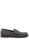 DOLCE & GABBANA LOGO SUEDE LOAFERS