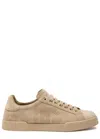 Dolce & Gabbana Round Head Low-cut Casual Shoes In Sand