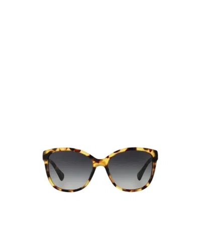 Dolce & Gabbana Logo Sunglasses In Black