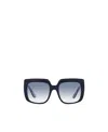 Dolce & Gabbana Logo Sunglasses In Black